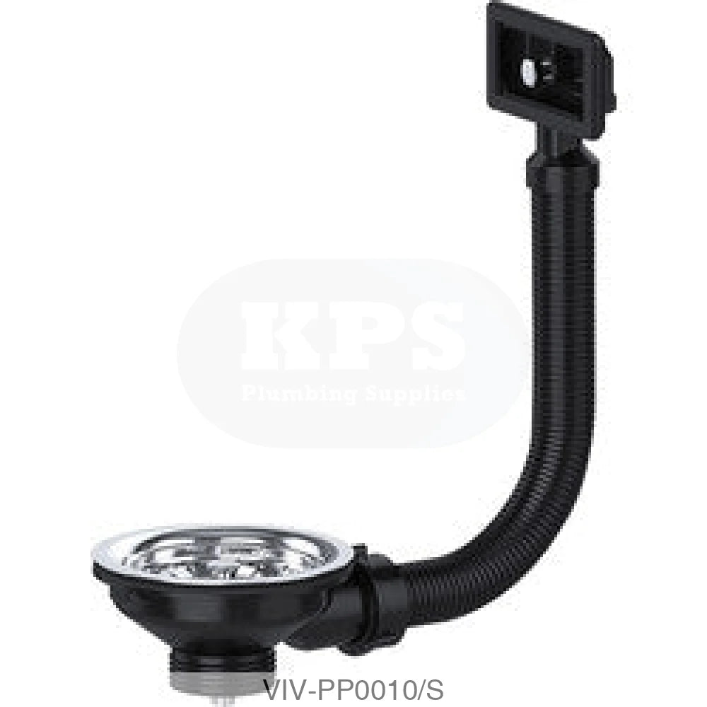 Basket Strainer Waste (Square Overflow) Plumbing Spares