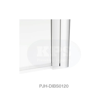 Bath Screen 1400 Square Chrome Bathroom Brands