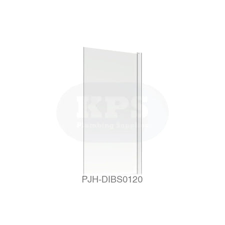 Bath Screen 1400 Square Chrome Bathroom Brands