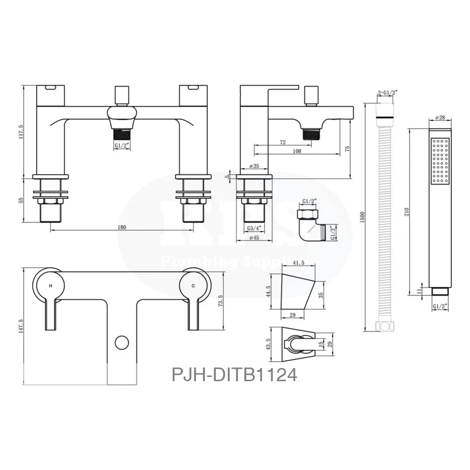 Bath Shower Mixer Oval Chrome Bathroom Brands