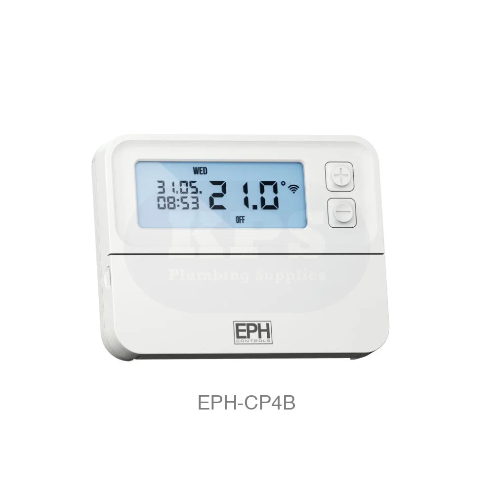 Battery Operated Programmable Thermostat Heating Controls