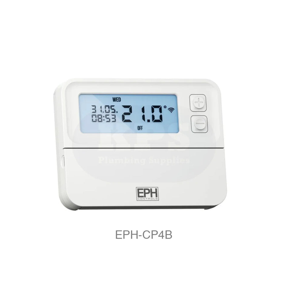 Battery Operated Programmable Thermostat Heating Controls