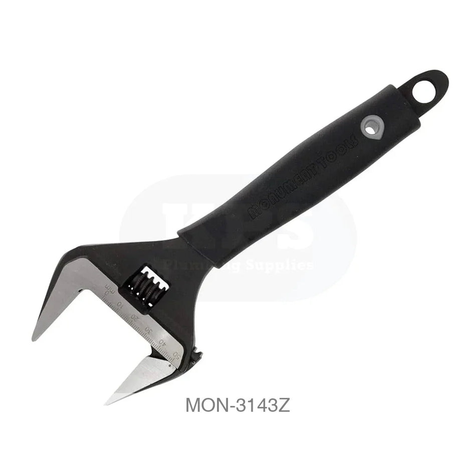 Black (bv10) Handle Wide Jaw Adj 10In. 50Mm Cap Tools & Equipment