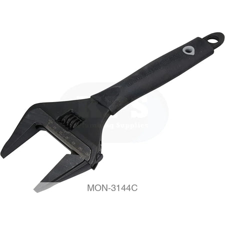 Black Handle Wide Jaw Adj 12in. 62mm Cap Tools & Equipment