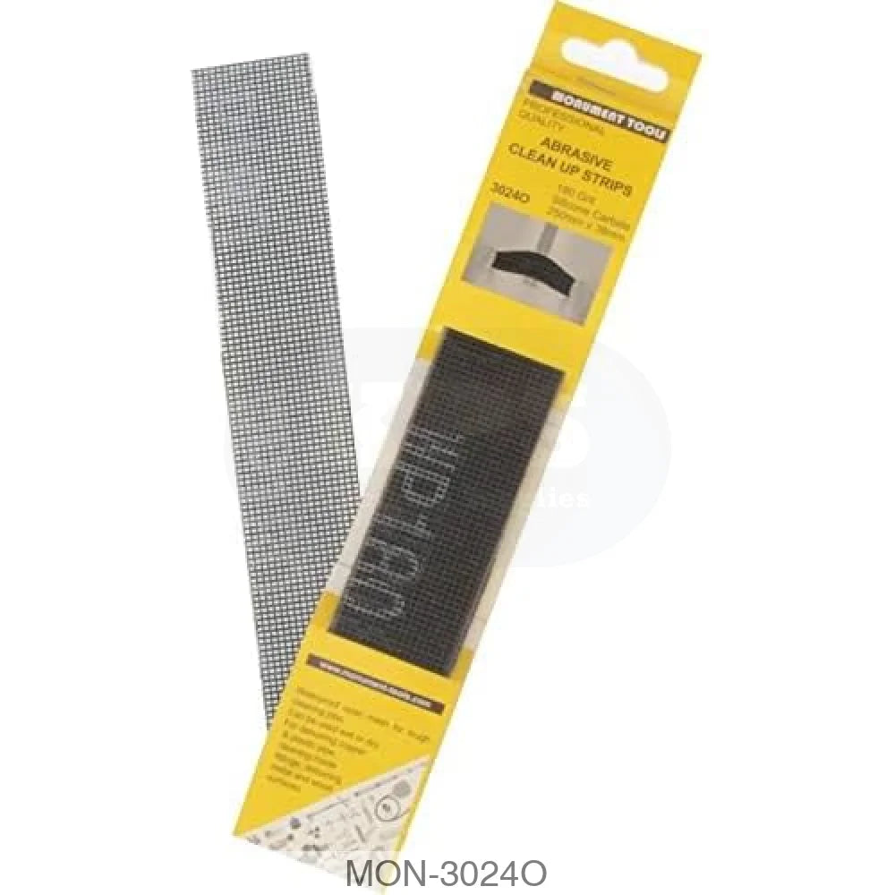 Black Pack 10 Abrasive Clean Up Strips Tools & Equipment