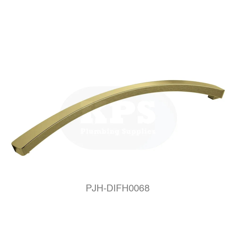 Bow Handle 170mm Brushed Brass (160 Ch) Bathroom Brands