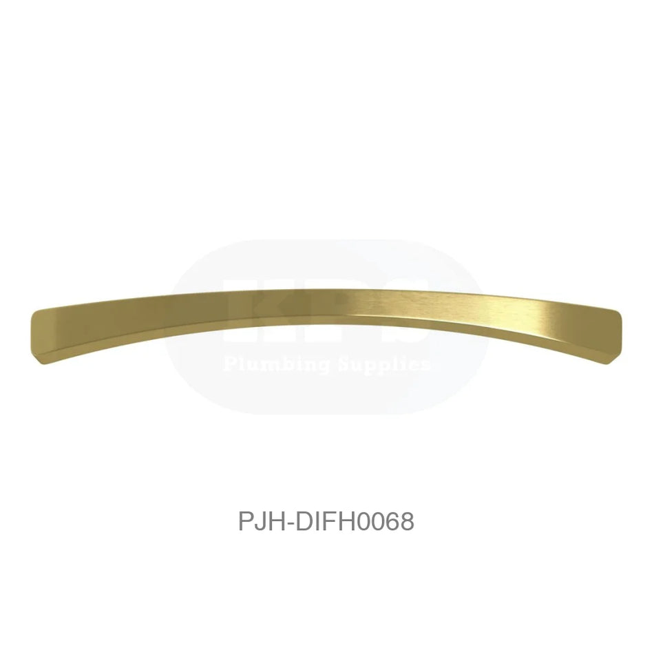 Bow Handle 170mm Brushed Brass (160 Ch) Bathroom Brands