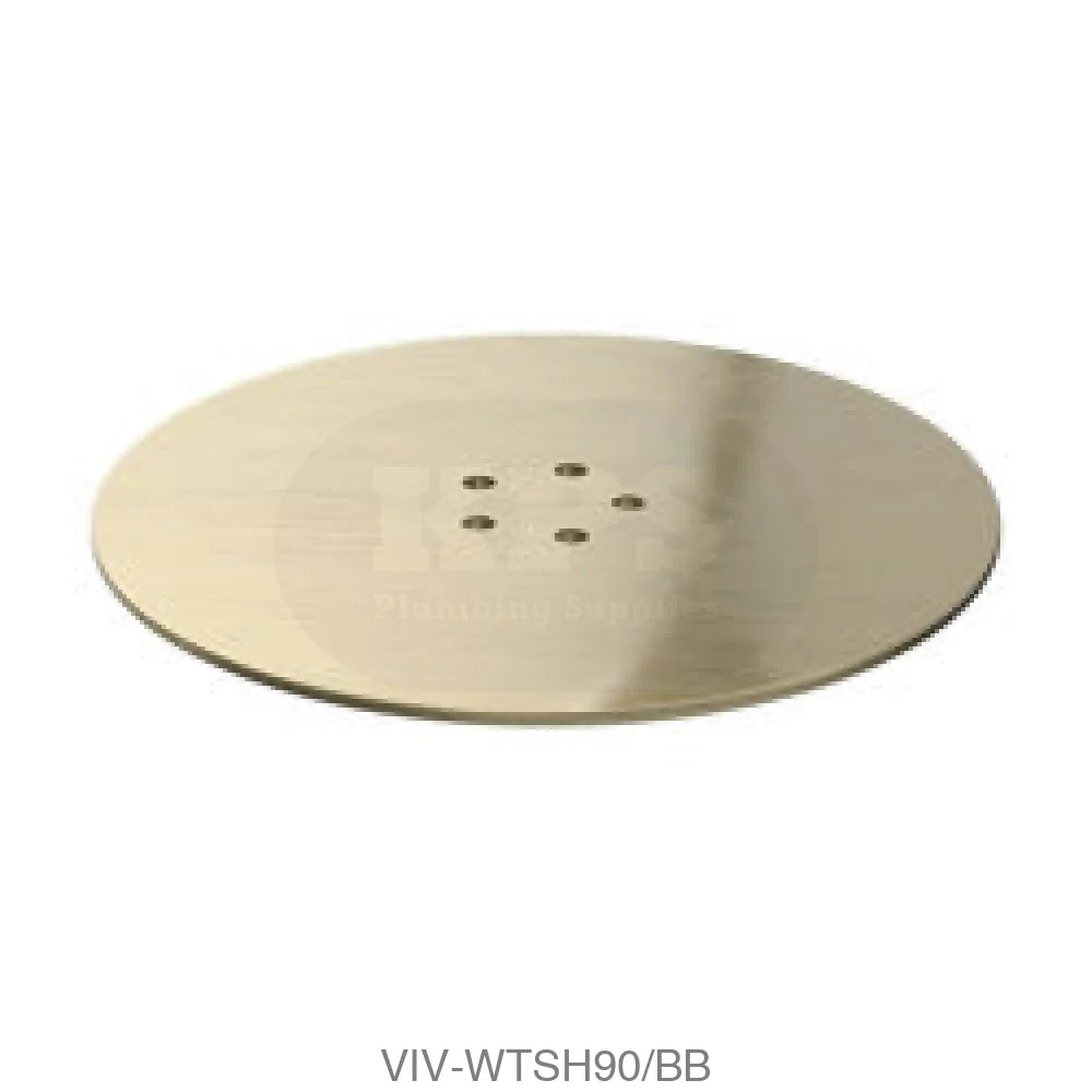 Brushed Brass Metal Shower Dome Plumbing Spares