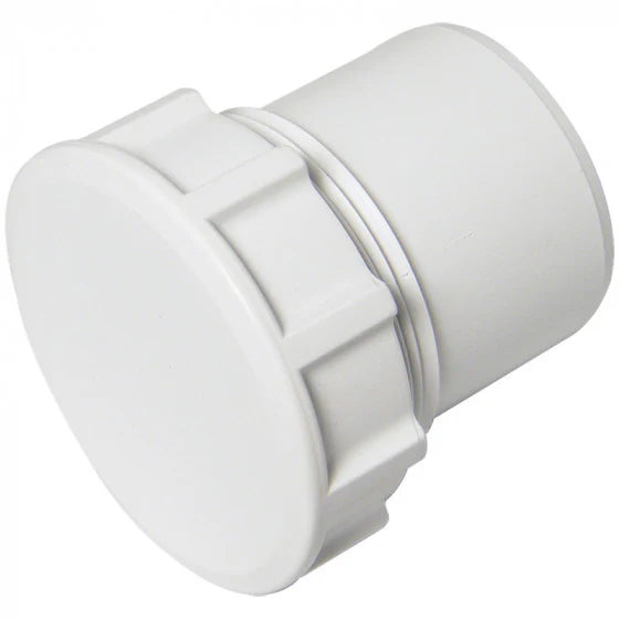 FloPlast WS32 50mm WHITE ABS ACCESS PLUG