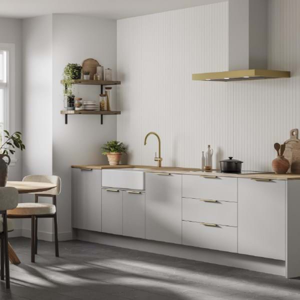 Naturepanel - Grained Alpine White - Hydro-Lock T&G - 2400 x 598 x 11mm - FSC Mix 70%