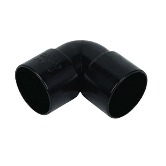 FloPlast WS11 40mm Black ABS 90° Bend