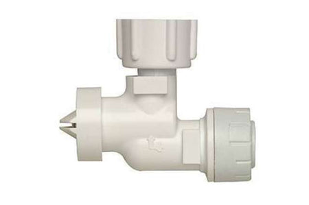 Polyplumb PB6615 Service Valve Bent 15mm x 1/2