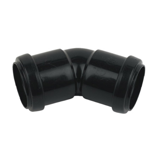 FloPlast WP19 40mm Black Pp 135° Bend