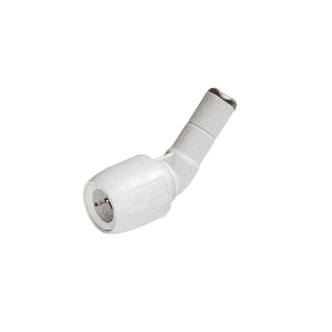 Hep2O HD8/10W Elbow 45° Spigot 10mm White