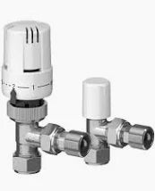 EPH Controls Angled TRV 10mm Compression