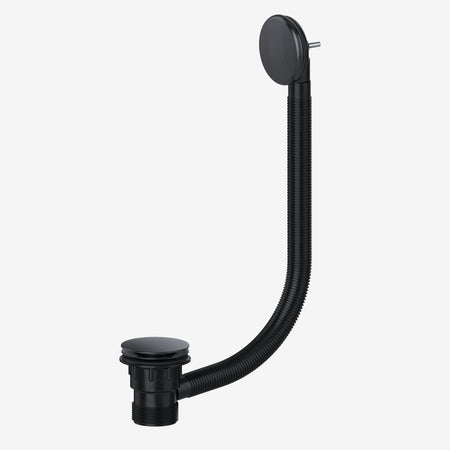 Viva Sanitary Clicker Combination Bath Waste (Matt Black)