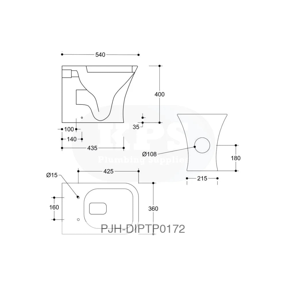 Cedarwood Btw Wc & Slim S/C Seat Bathroom Brands