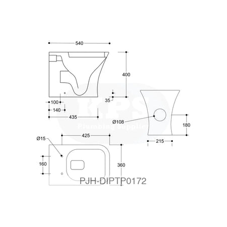 Cedarwood Btw Wc & Slim S/C Seat Bathroom Brands