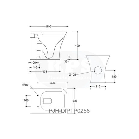 Cedarwood Btw Wc & Wrapover S/C Seat Bathroom Brands