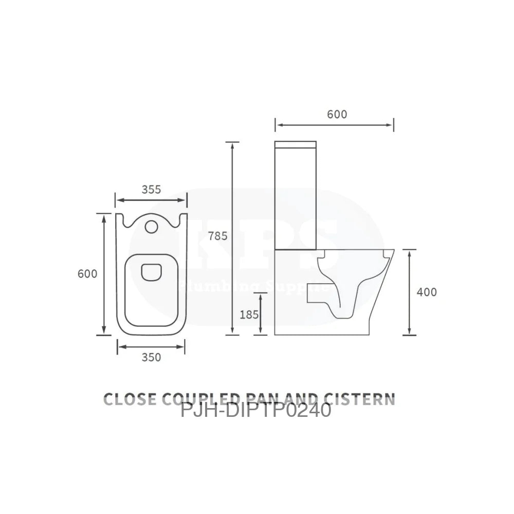 Cedarwood C/C F/Shroud WC & Slim S/C Seat Bathroom Brands