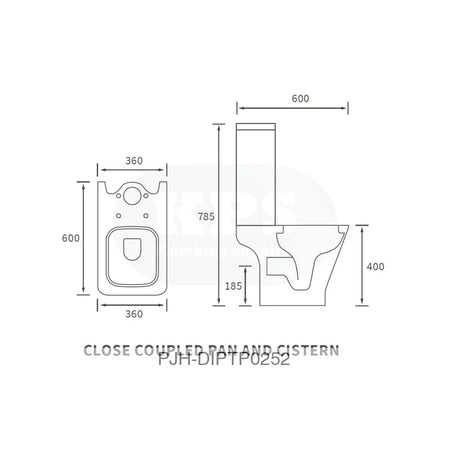 Cedarwood C/C Open Bk Wc&W.Over S/C Seat Bathroom Brands