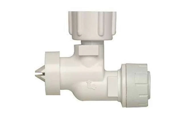 Polyplumb PB6615 Service Valve Bent 15mm x 1/2