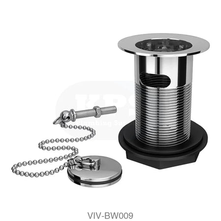 Chrome Plug Slotted Basin Waste Plumbing Spares