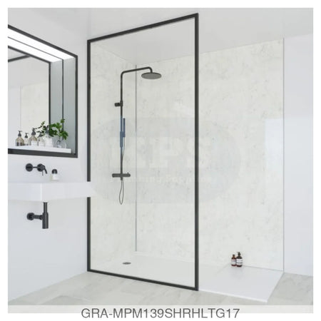 Classic Panel - Grey Marble (0139) - Hydro-Lock T&G - 2400x1200x11mm - FSC Mix 70% Wall Panels