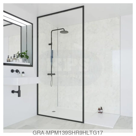 Classic Panel - Grey Marble (0139) - Hydro-Lock T&G - 2400x900x11mm - FSC Mix 70% Wall Panels