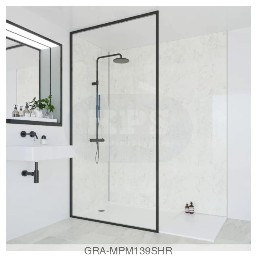 Classic Panel - Grey Marble (0139) - Unlipped - 2400x1200x11mm - FSC Mix 70% Wall Panels