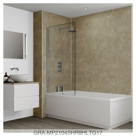 Classic Panel - Travertine (2104) - Hydro-Lock T&G - 2400x900x11mm - FSC Mix 70% Shower Boards