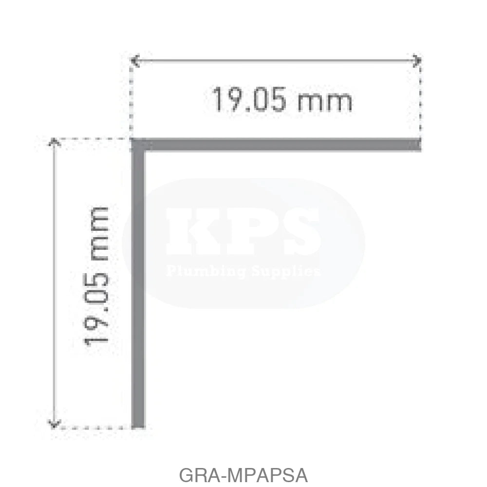 CLASSIC - Type 102 - Angle Profile - Aluminium Extrusion - Satin Anodised - 2450mm Long Accessories