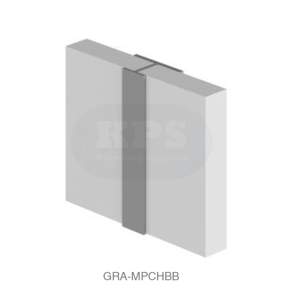 CLASSIC - Type D - Continuous H Joint - Aluminium Extrusion - Brushed Brass - 2450mm Long Accessories