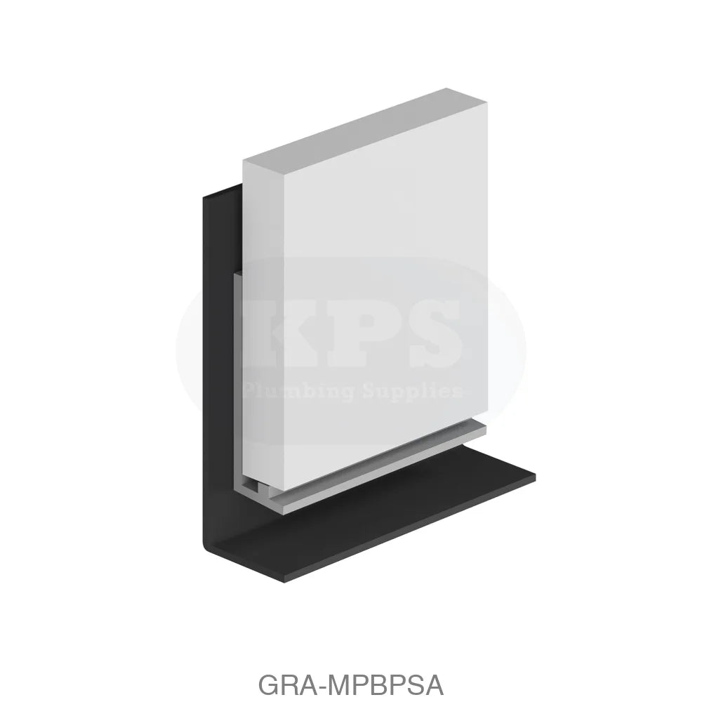 CLASSIC - Type X - Wet Floor Base - Aluminium Extrusion - Satin Anodised - 2450mm Long Accessories