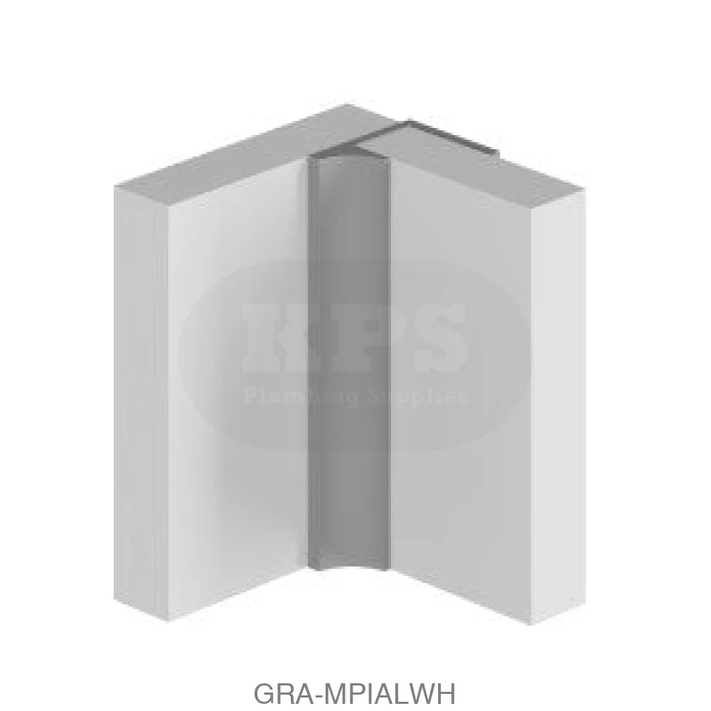 CLASSIC - Type Y - Last Panel - Aluminium Extrusion - White - 2450mm Long Accessories