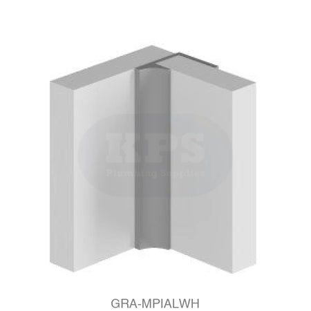 CLASSIC - Type Y - Last Panel - Aluminium Extrusion - White - 2450mm Long Accessories