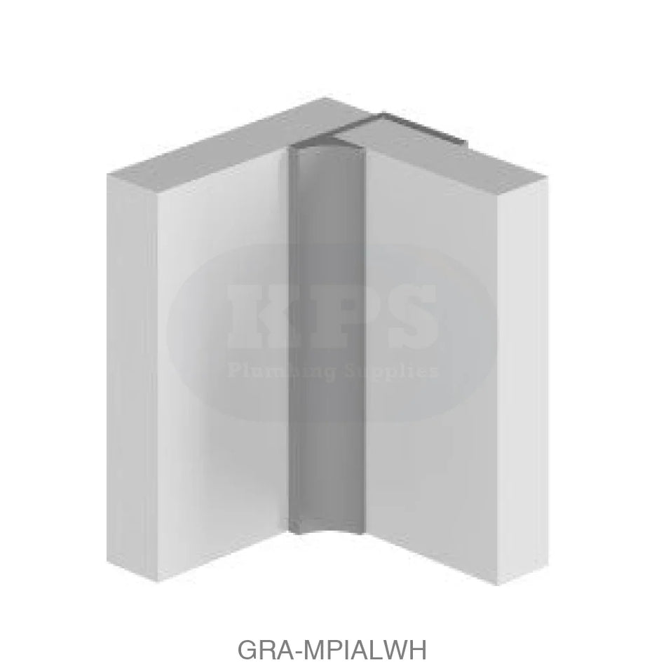 CLASSIC - Type Y - Last Panel - Aluminium Extrusion - White - 2450mm Long Accessories