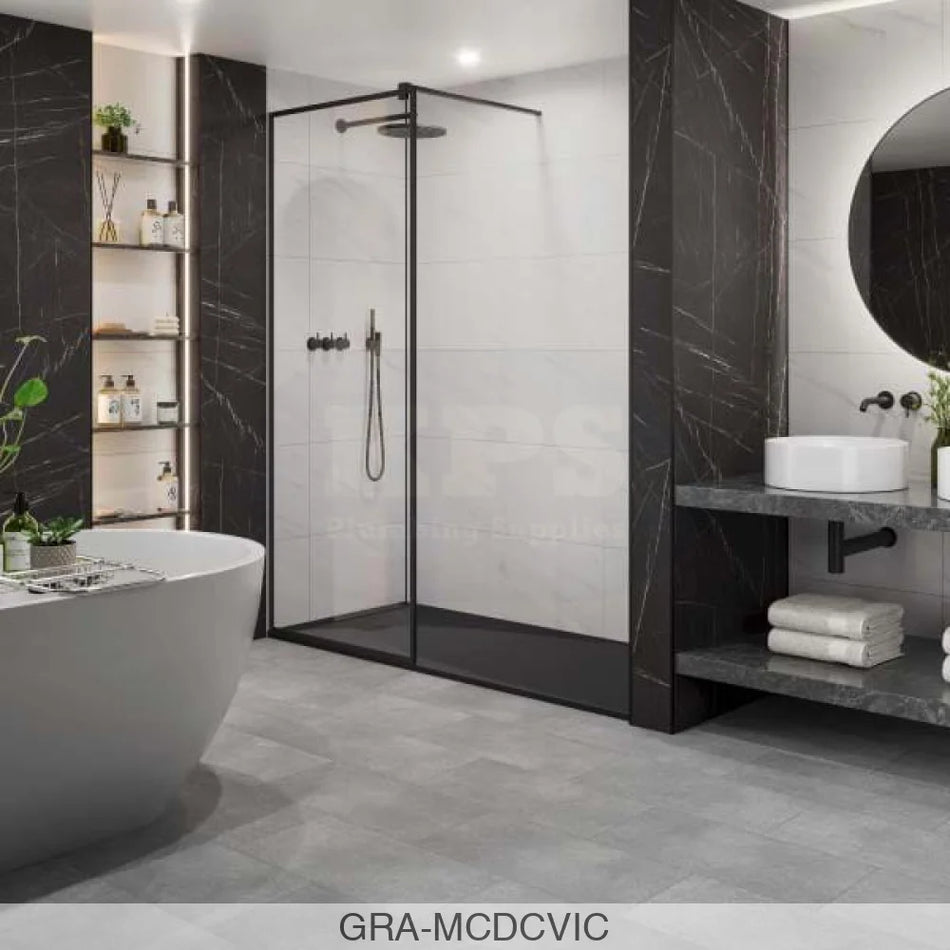 CLICK DROP Floor - Vicenza - Tile - 604x302x6mm - 9PK - 1.64m2 per Pack Floor Tiles