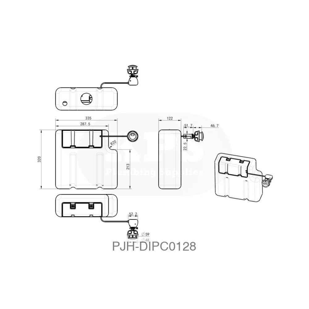 Concealed Cistern Bottom Inlet Bathroom Brands