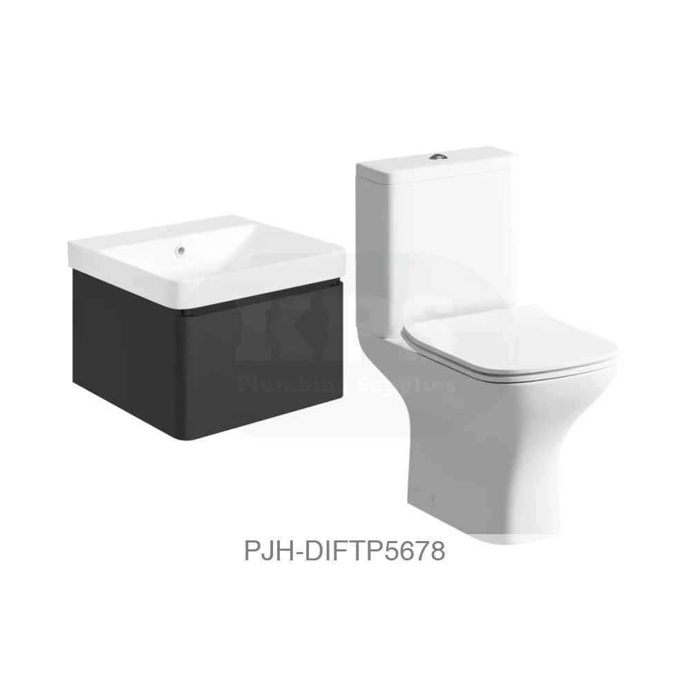 Cosmos 500 & Cedarwood Pack Matt Black Bathroom Brands