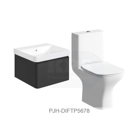 Cosmos 500 & Cedarwood Pack Matt Black Bathroom Brands