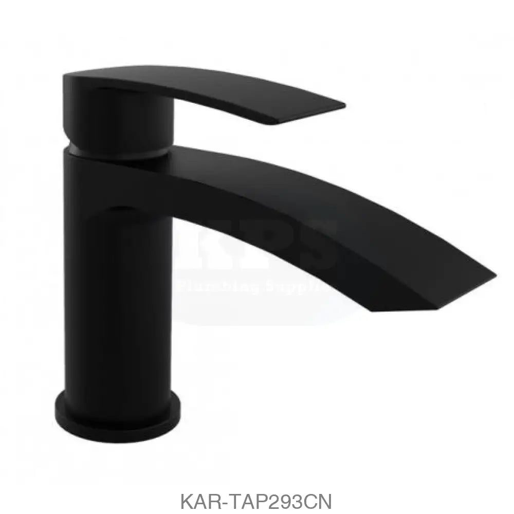 Curve Nero Mini Mono Basin Mixer Bathrooms-Taps-Basin Taps