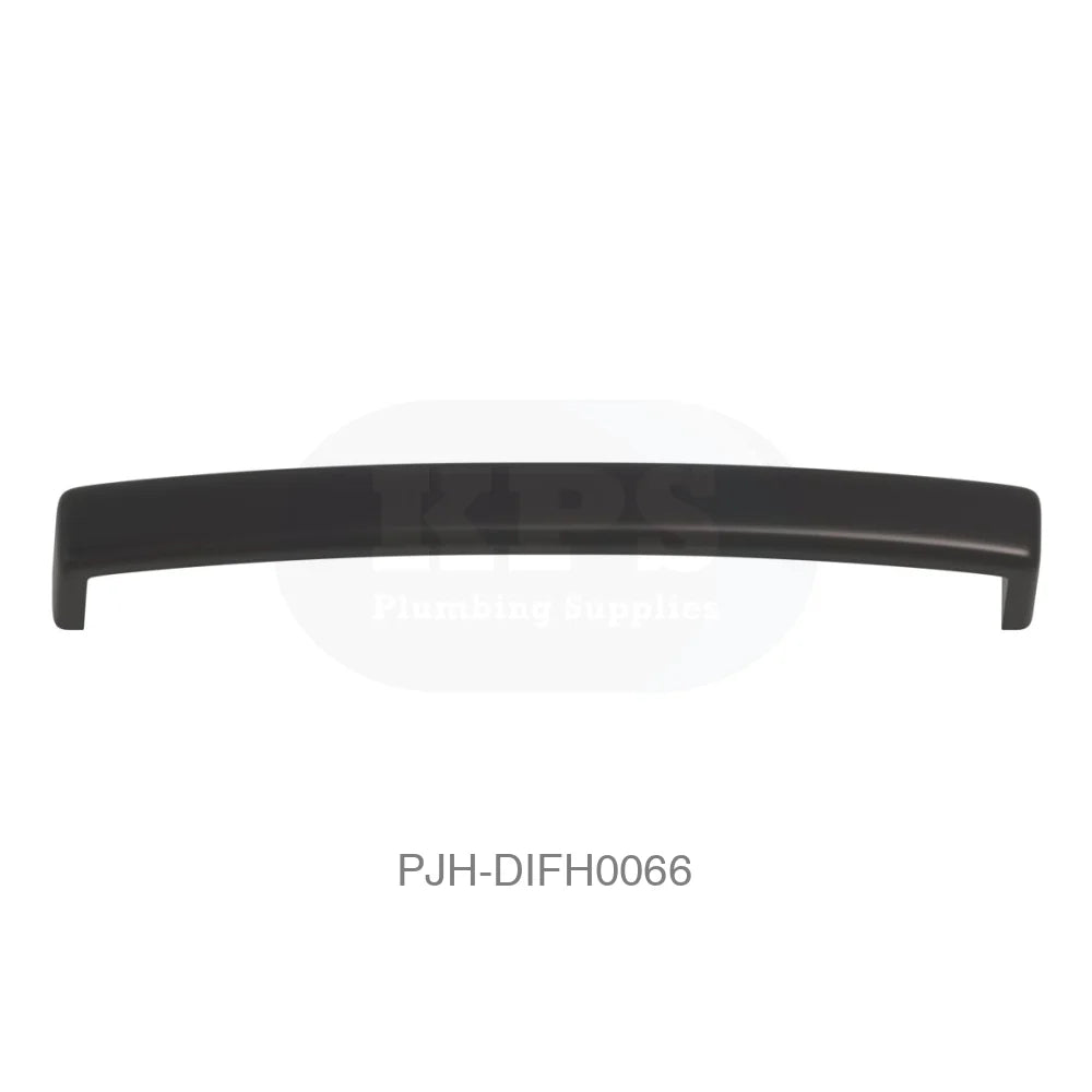 D Handle 170mm Black (160 Ch) Bathroom Brands