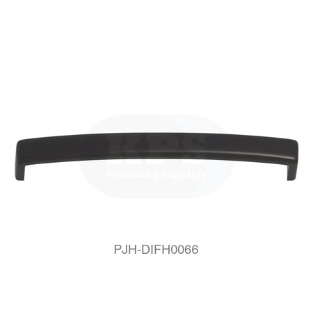 D Handle 170mm Black (160 Ch) Bathroom Brands