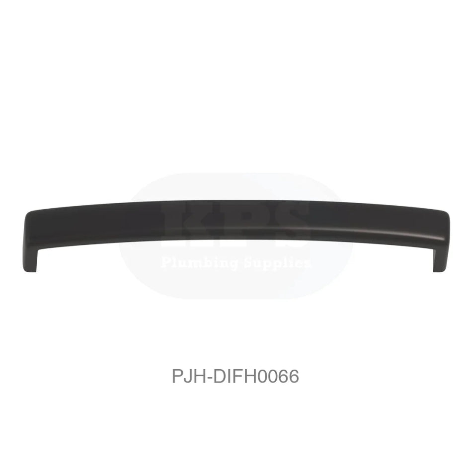 D Handle 170mm Black (160 Ch) Bathroom Brands