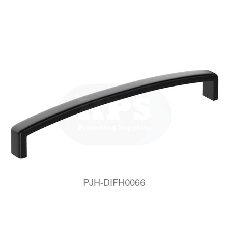 D Handle 170mm Black (160 Ch) Bathroom Brands