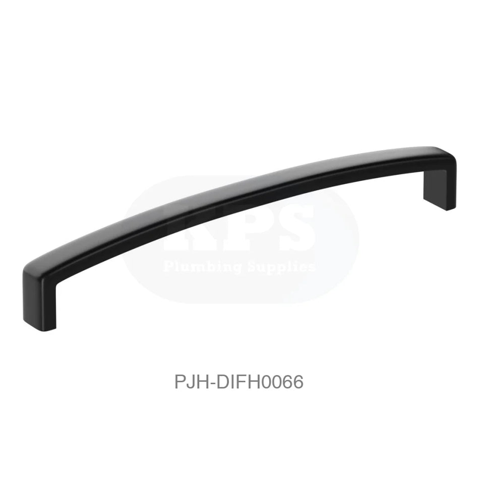 D Handle 170mm Black (160 Ch) Bathroom Brands