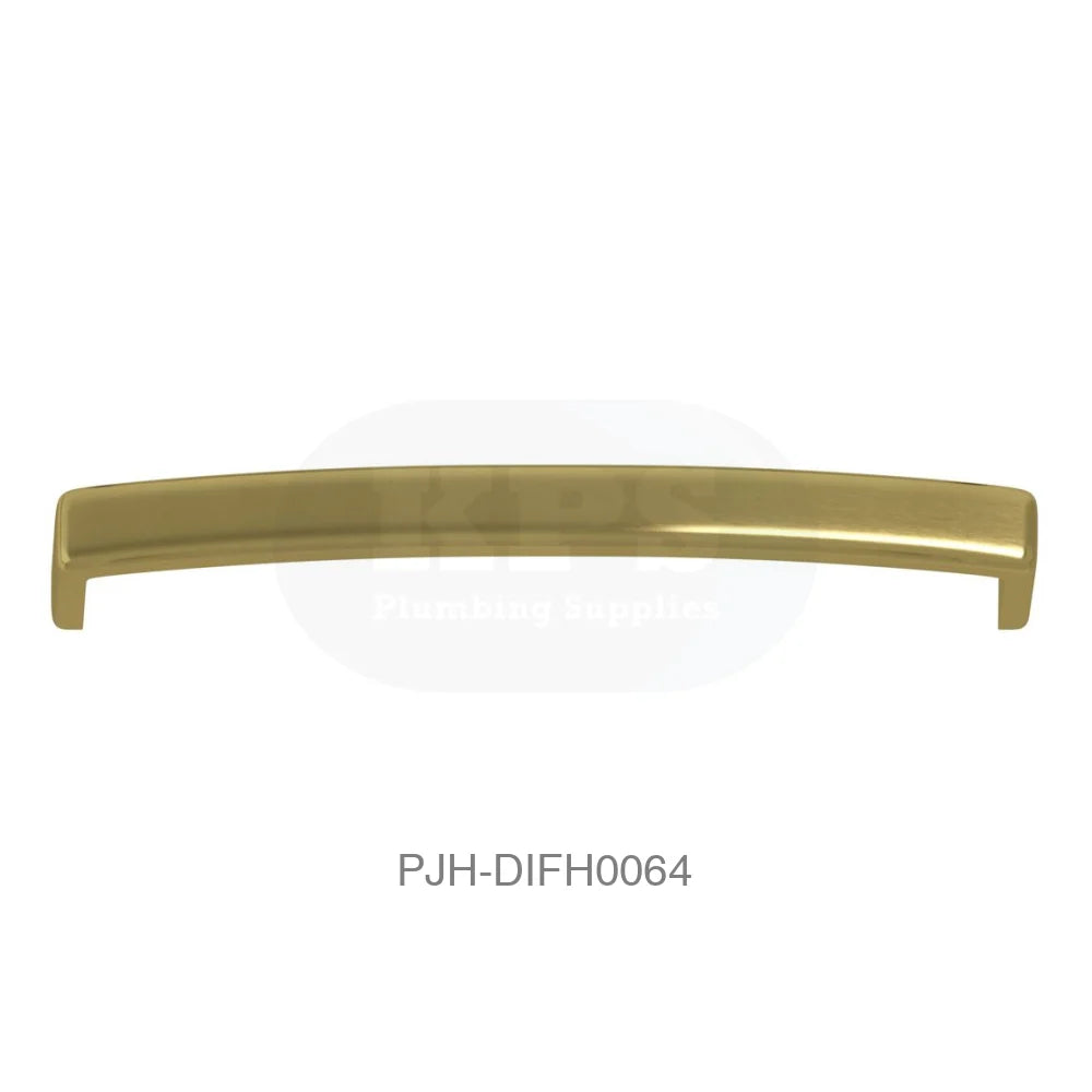 D Handle 170mm Brushed Brass (160 Ch) Bathroom Brands