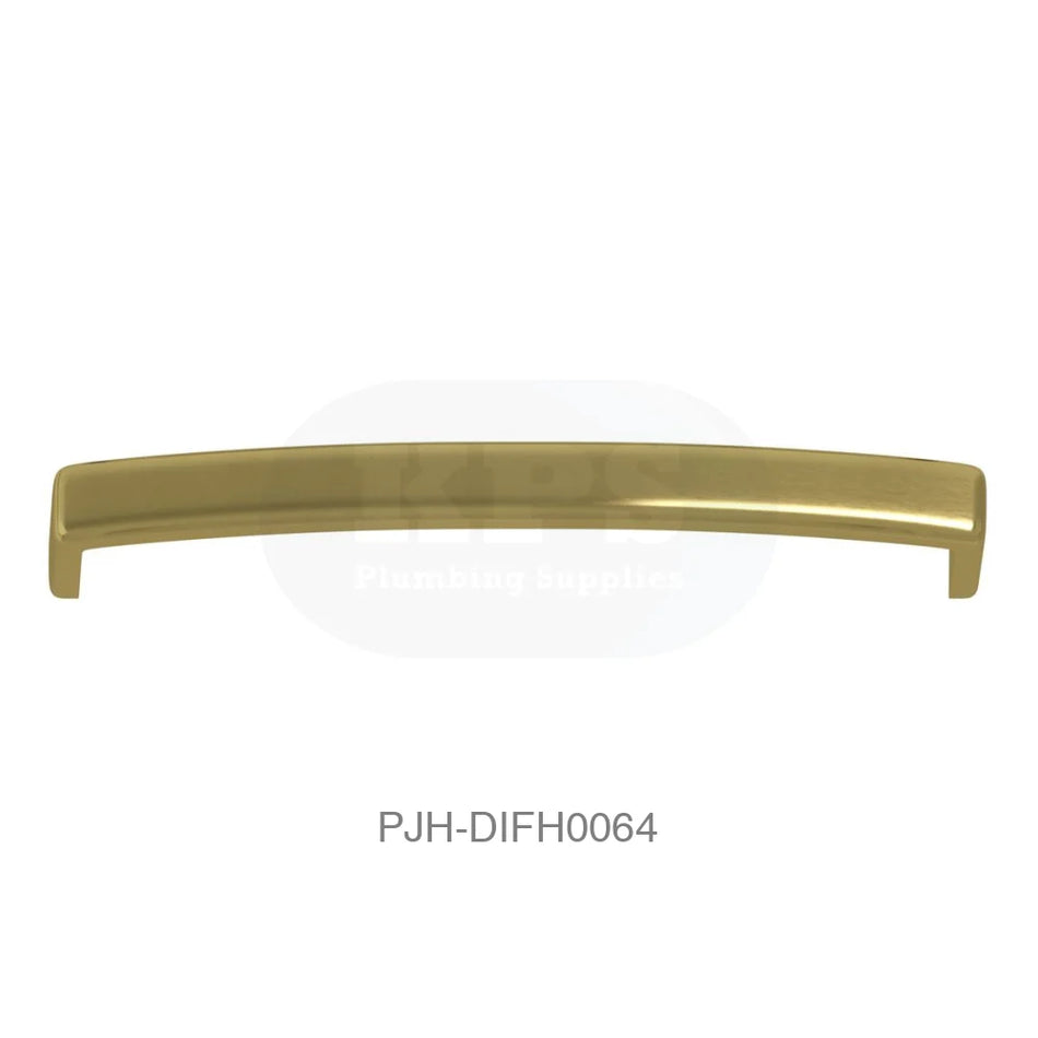 D Handle 170mm Brushed Brass (160 Ch) Bathroom Brands