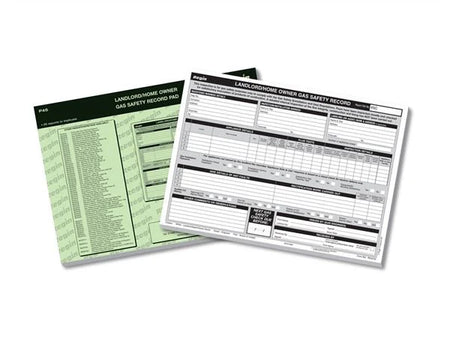 Regin Gas Safety Record Pad